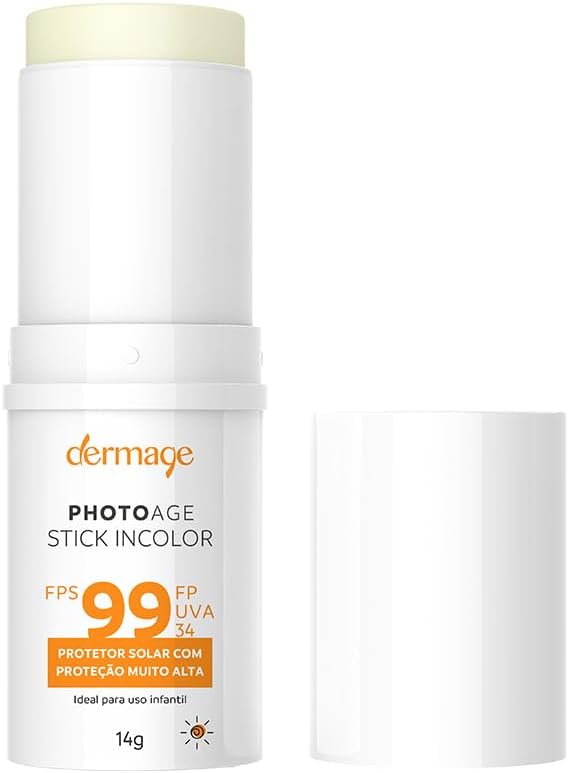 Photoage Stick Incolor, Filtro Solar em Bastão, FPS99 e FPUVA34, Proteção UVA e UVB, 12g - Image 3