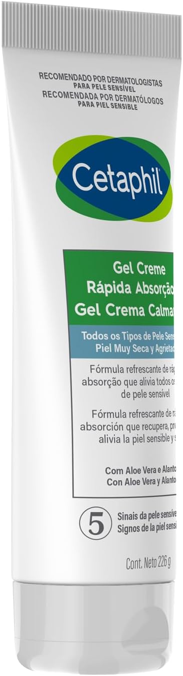 Cetaphil Gel Creme Rápida Absorção Com Aloe Vera 226/453g - Image 3