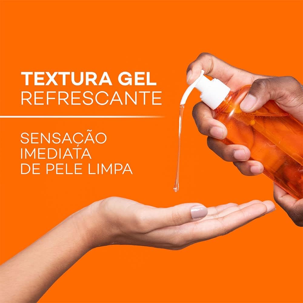 Darrow Actine Gel de Limpeza Facial com Ácido Salicílico, Vitamina C e Lactato de Mentila, 300g - refil - Image 6