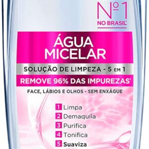 Água Micelar 5 Em 1 200ml, L'Oréal Paris, 200ml