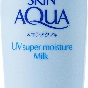 SKIN AQUA® Super Moisture Milk 40g - Protetor Solar Facial sem cor FPS50