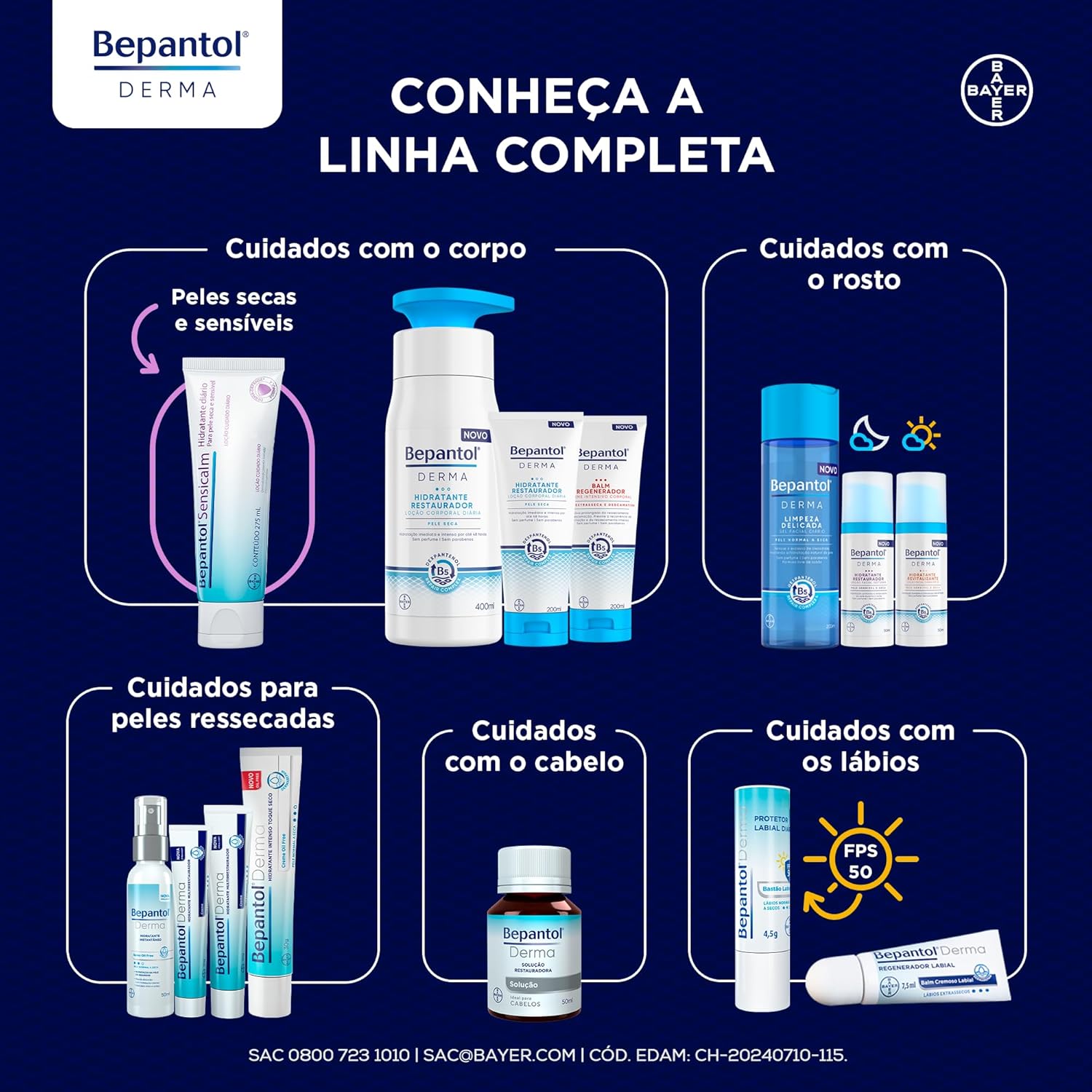 Bepantol Derma Toque Seco 30g, Hidratante Facial Pele Oleosa - Image 6