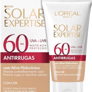 Protetor Solar Facial L'Oréal Paris Solar Expertise Antirrugas Fps 60, 40G